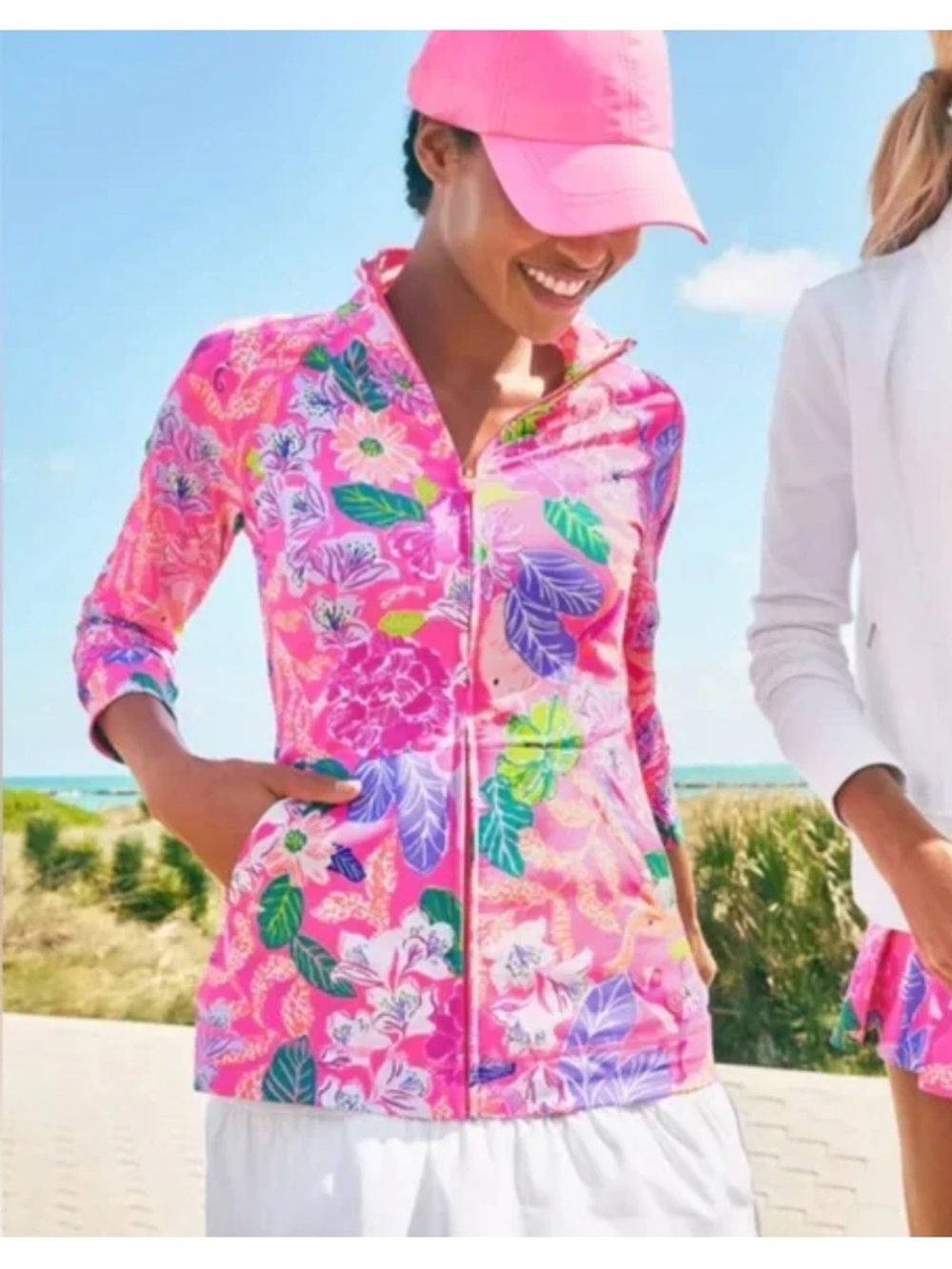 Lilly Pulitzer Brittana Jacket Pink Isle Best of Friends